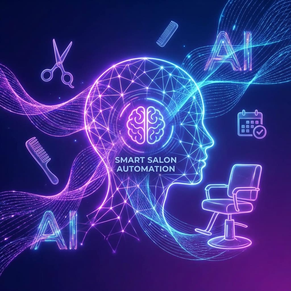 AI-powered salon automation visualization